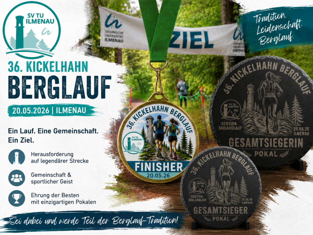 Flyer 36. Kickelhahn Berglauf 2026